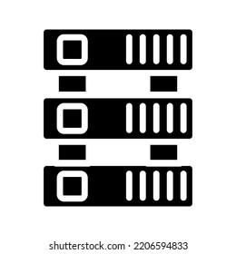 database  sign symbol icon color editable