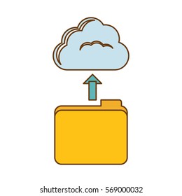 database storage icon image design, vetor illustration