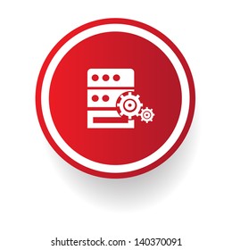 Database symbol,vector