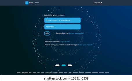 Database system and Big data flow processing concept, cloud database, isometric vector, web hosting and server room icons. Smart business concept in database system