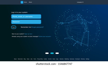 Database system and Big data flow processing concept, cloud database, isometric vector, web hosting and server room icons. Smart business concept in database system