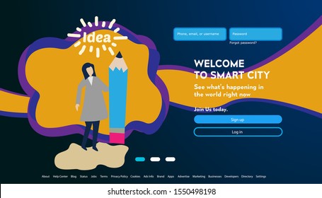 Database system and Big data flow processing concept, cloud database, isometric vector, web hosting and server room icons. Smart business concept in database system