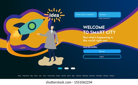 Database system and Big data flow processing concept, cloud database, isometric vector, web hosting and server room icons. Smart business concept in database system