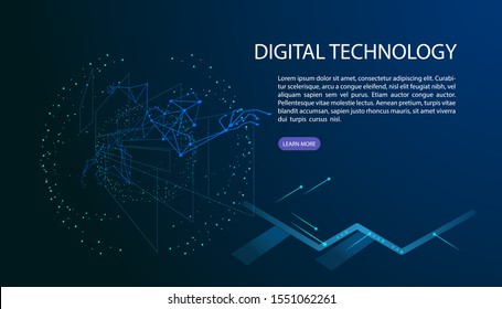 Database system and Big data flow processing concept, cloud database, isometric vector, web hosting and server room icons. Smart business concept in database system