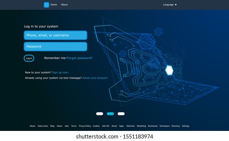 Database system and Big data flow processing concept, cloud database, isometric vector, web hosting and server room icons. Smart business concept in database system