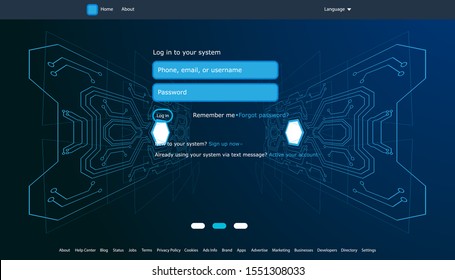 Database system and Big data flow processing concept, cloud database, isometric vector, web hosting and server room icons. Smart business concept in database system