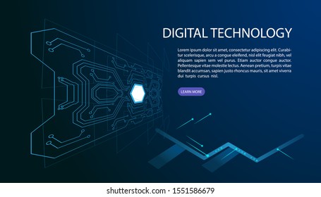 Database system and Big data flow processing concept, cloud database, isometric vector, web hosting and server room icons. Smart business concept in database system