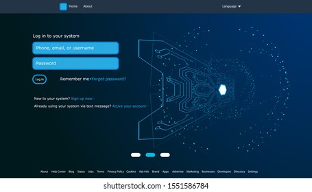 Database system and Big data flow processing concept, cloud database, isometric vector, web hosting and server room icons. Smart business concept in database system