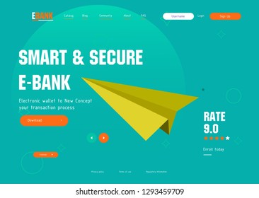 Database system for new financial technology concept, cloud database, plane icon vector, web hosting icons. Smart concept in database system - Vector
