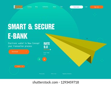 Database system for new financial technology concept, cloud database, plane icon vector, web hosting icons. Smart concept in database system - Vector