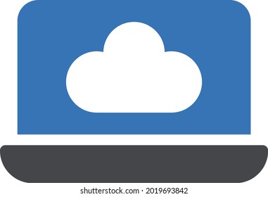 database vector glyph colour icon