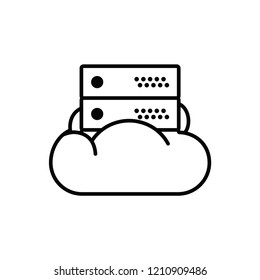 Database vector icon