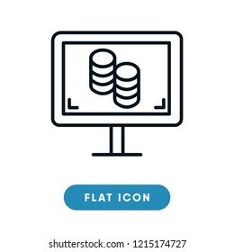 Database vector icon