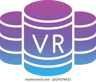 Database vector icon. Can be used for printing, mobile and web applications.