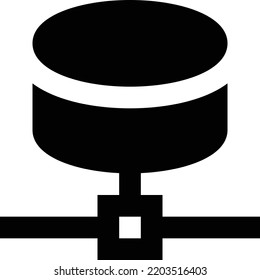 Database Vector illustration on a transparent background.Premium quality symbols.Glyphs vector icon for concept and graphic design.