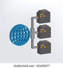 Database,Network design,three dimension,vector