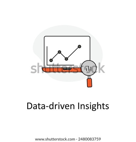Data-Driven Insights: Leveraging Analytics for Informed Decisions with editable stroke.
