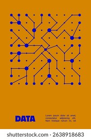 Data-inspired abstract cover collection. Professional templates for scientific, analytical, and corporate use. Minimal style with grid, lines, and visual structure.