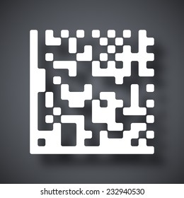 Datamatrix vector icon