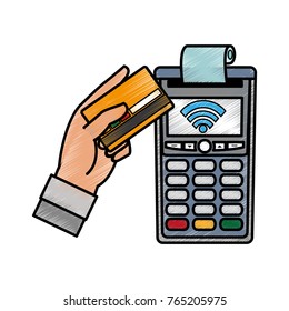 Dataphone and credit card design