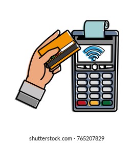 Dataphone and credit card design