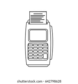 dataphone transaction payment buying outline