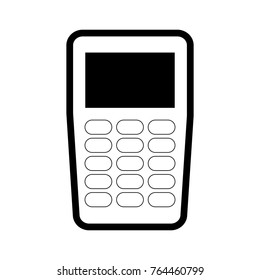 dataphone  vector illustration