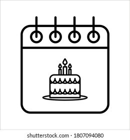Date Of Birth Icon Hd Stock Images Shutterstock