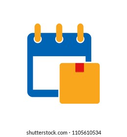 Date Box Logo Icon Design