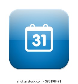 Date button, Calendar sign icon. 31 day month symbol.