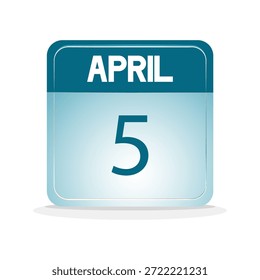 date calendar of April. web calendar design. event,schedule,holidays,events,ect. illustration vector