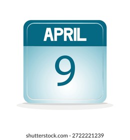 date calendar of April. web calendar design. event,schedule,holidays,events,ect. illustration vector