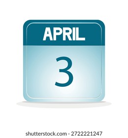 date calendar of April. web calendar design. event,schedule,holidays,events,ect. illustration vector