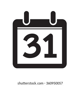 Date Calendar icon illustration sign design style