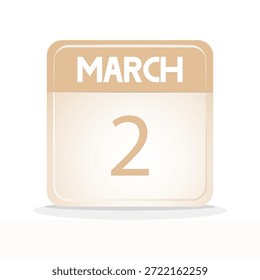 calendario de fecha de marzo. calendario de Web, evento, días festivos, horario, agenda, etc. ilustración Vector