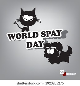 Date dedicated to World Animal Castration Day - World Spay Day