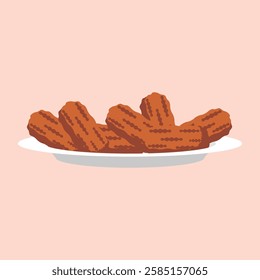 date fruit illustration for your design needs. with vector format suitable for web, poster, social media post etc.
