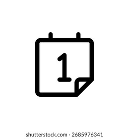 Icono de fecha para calendario y hora
