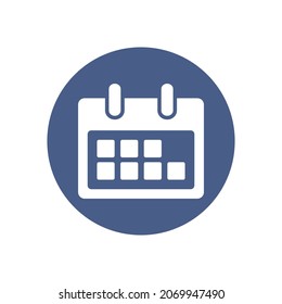 date icon , calender icon vector