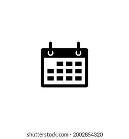 Date icon. Schedule, time icon in trendy flat design.