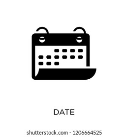 Date icon. Date symbol design from Time managemnet collection.