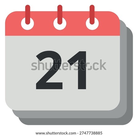 Date icon. Today sign. Planner appointment symbol