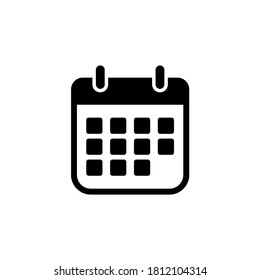 Date icon vector design. Calendar icon