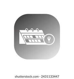 date icon vector template illustration logo design