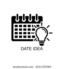 date idea icon , calender icon