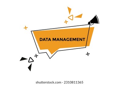 Date management button web banner templates. Vector Illustration
