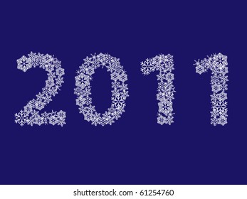 date of the new year of snowflakes