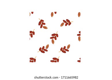 Date Palm 
Fruit Seamless Pattern
Can Be Used For:
Background,Wallpaper,Decoration,And Others