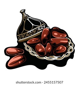 Date Palm stock vector Illustrator design