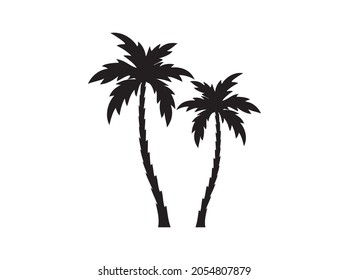 date palm tree icon vector illustration